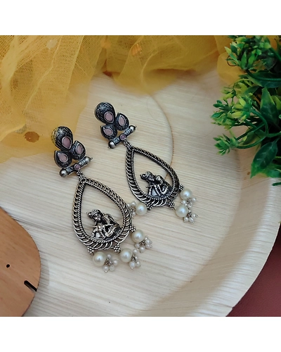PRIYA Radha Krishna Earrings-4