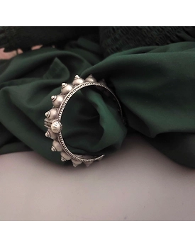 Adya Silver Replica Brass Screw Openable Bangle