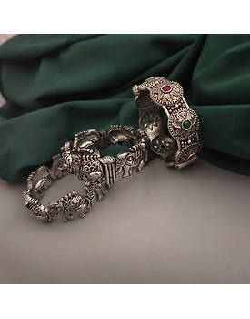 Chhaya elephant Bangles 3 pc set