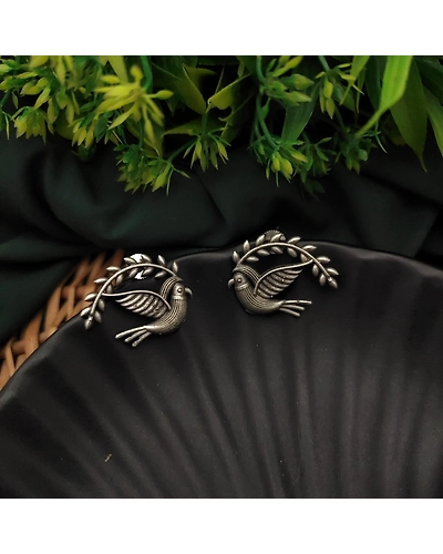 PIHU Replica Bird Earrings-1