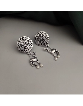 Mrigakshi Deer Earrings