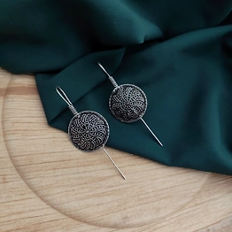 Gonasika Oxidised Earcuff Earrings