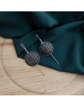 Oxidised Earcuff Earrings