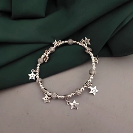 Gonasika Oxidised Star adjustable bracelet