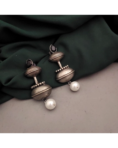 Silver Lookalike Earrings-2