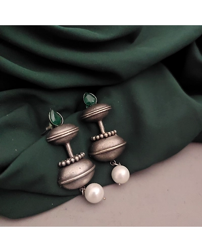 Silver Lookalike Earrings-1