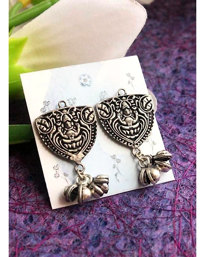 Goddess Oxidised Stud-1