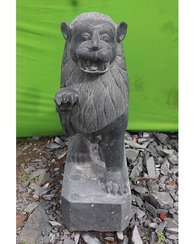 Temple front Lion-1