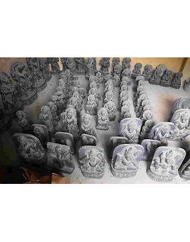 Stone Miniature statues for temples