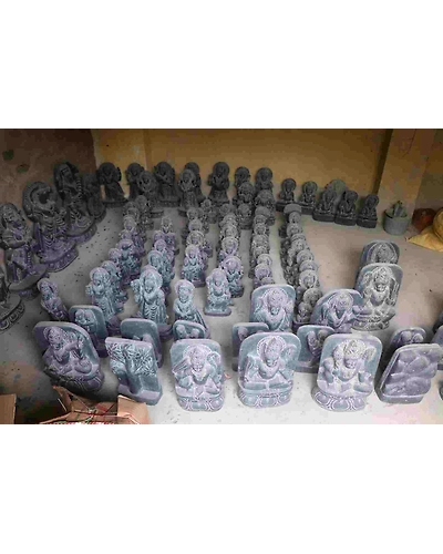 Stone Miniature statues for temples-4