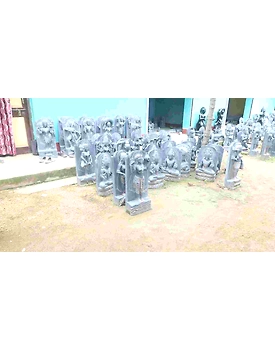 Small statues.