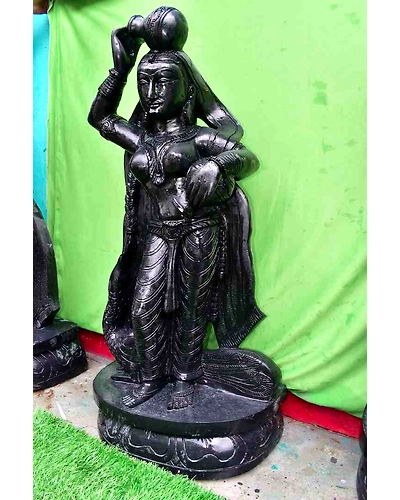 Dancing Girl with pot on head-2