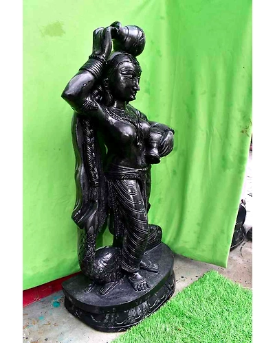 Dancing Girl with pot on head-3
