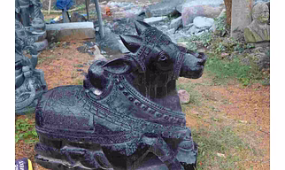 Big Nandi Statue 1