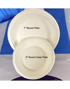 6 & 7 Inc Round Plates