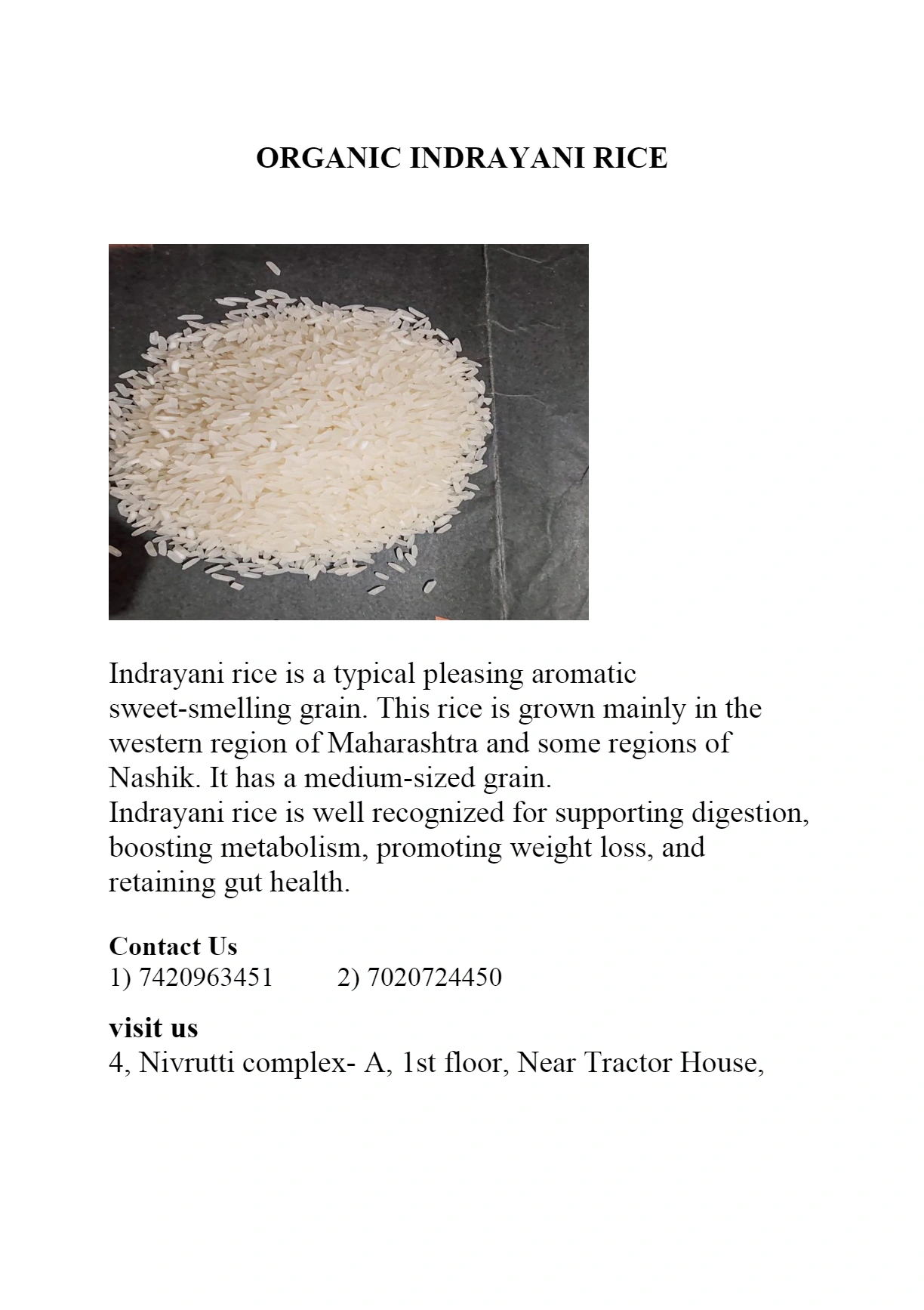 White Indrayani Rice-2