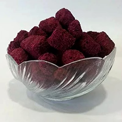 freeze-dried black jamun | 100% real jamun | no sugar added | no preservatives | crunchy, natural & antioxidant-rich fruit snack