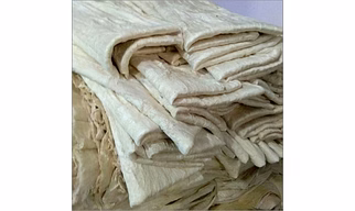 CACOON FLOSS RAW SILK SHEET