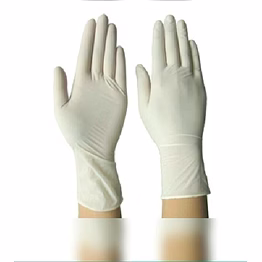 cole parmer latex examination gloves (s, m, l) - box of 100 nos
