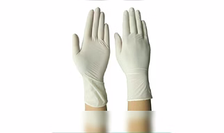 Latex Examination Gloves (S, M, L) - Box of 100 Nos