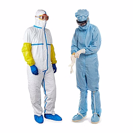 disposable sterile cleanroom coverall