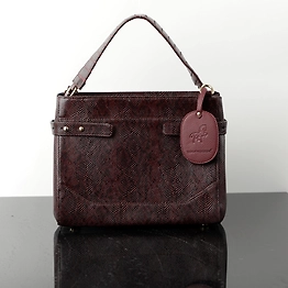 LEATHER HANDBAG