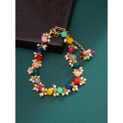 Multicolor crystal bracelet