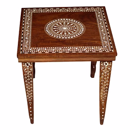 wooden hand made table