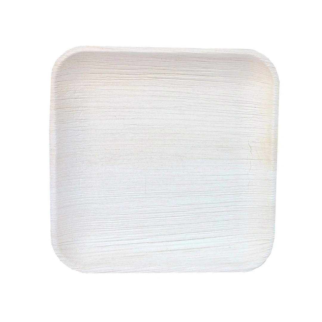 ARECA PALM LEAF PLATES 10 SQUARE-GEOSS10