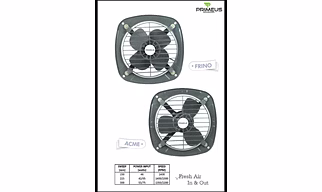 Exhaust Fans 150 mm / 225 mm / 300 mm