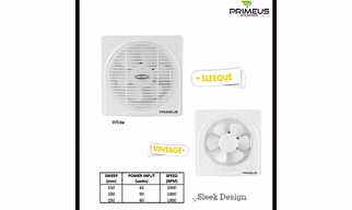 Ventilation Fans 150 mm / 200 mm / 250 mm