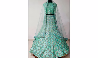 INDAIN PARTY WEAR  LEHENGHA ZIMYZOO LEHENGHA D. NO - 01235