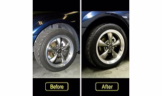 car tyre dresser