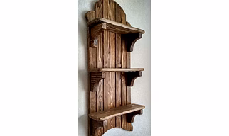 WOODEN WALL UNIT