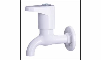 PTMT TAPS - GOLD BIB COCK WITH FLANGE