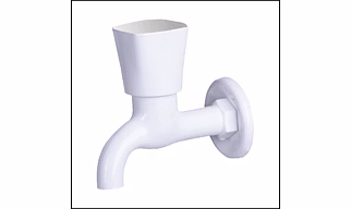 DIAMOND BIB COCK WITH FLANGE