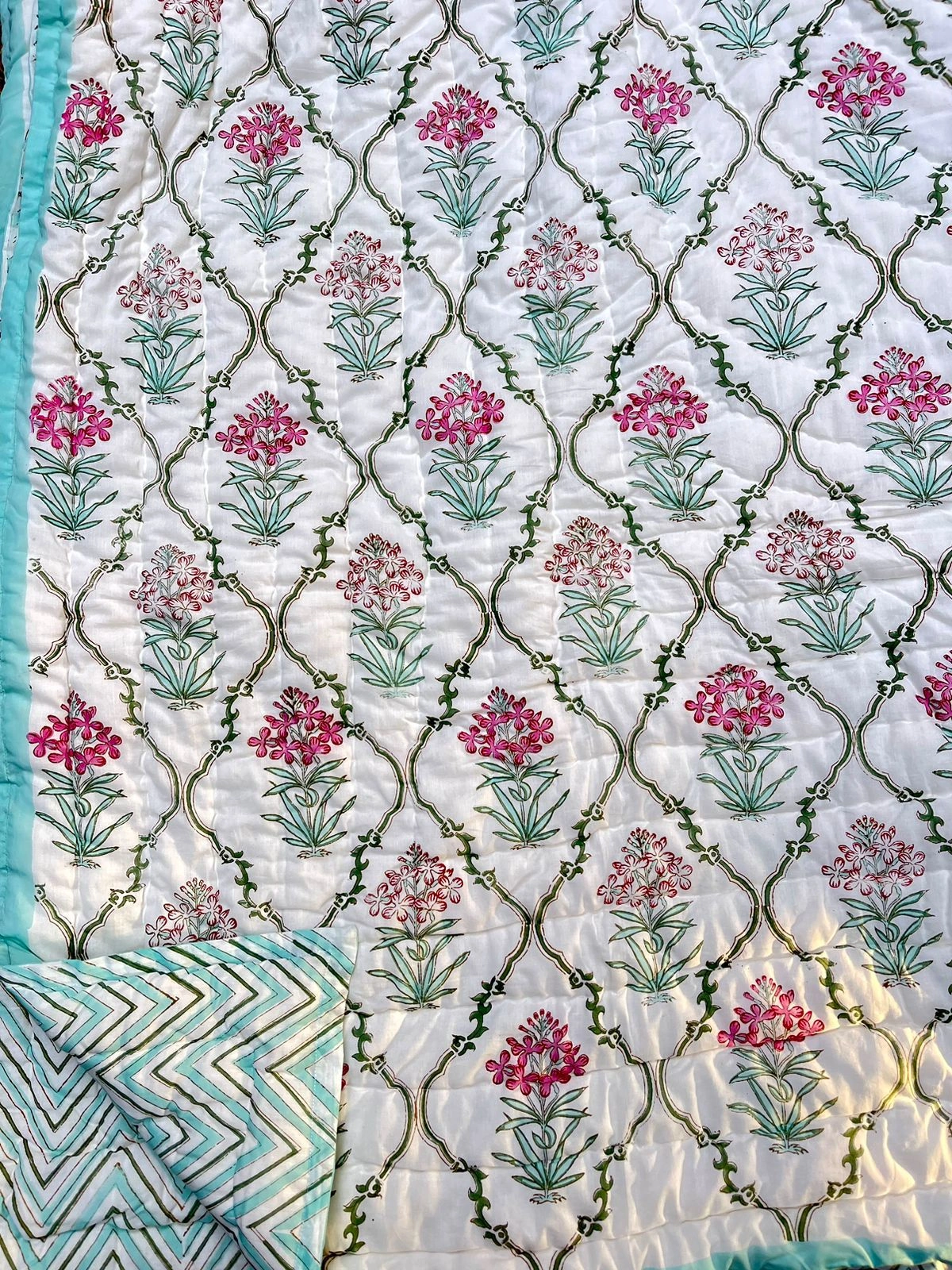 HANDBLOCK Print Quilt-1