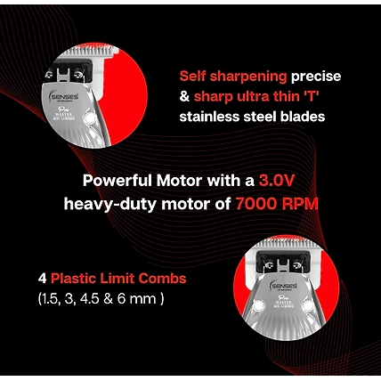 Senses Life Implements: INFINITI Professional Outlining Detailing T Blade Hair Cutting Clipper Machine Trimmer-1