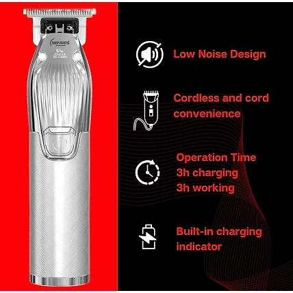 Senses Life Implements: INFINITI Professional Outlining Detailing T Blade Hair Cutting Clipper Machine Trimmer-2