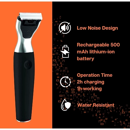 Senses Life Implements: SMB-500 Trimmer 90 min Runtime 0 Length Settings-7