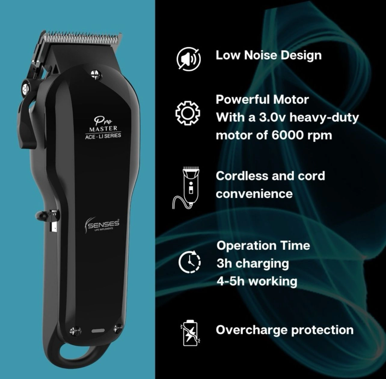 Senses Life Implements: DAPPER Professional Hair Clipper-7