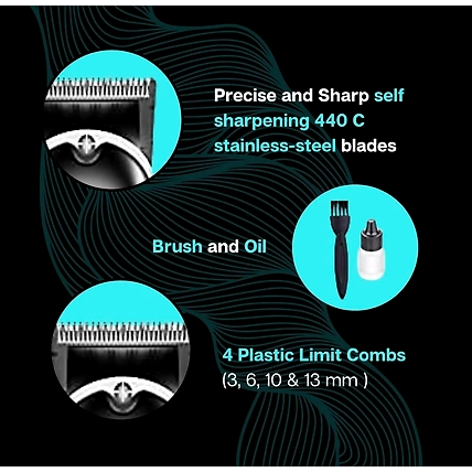 Senses Life Implements: ICON Digital Display Professional Hair Clipper.-9