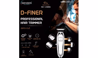 Senses Life Implements: D-Finer Professional Beard & Hair Cutting Trimmer and Clipper Machine