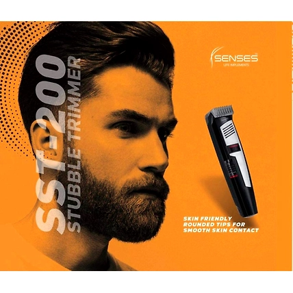 Senses Life Implements: Cordless Rechargeable Trimming Shaving Machine with USB Charging Runtime: 35 min Trimmer (UNISEX)-3