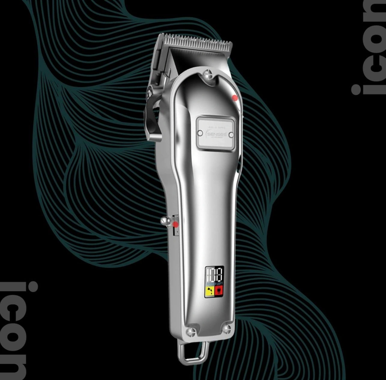 Senses Life Implements: ICON Digital Display Professional Hair Clipper.-2