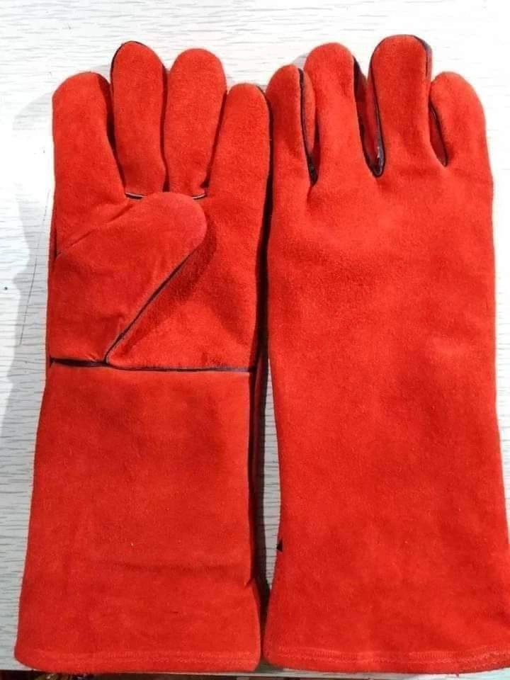 Leather Hand Gloves-1