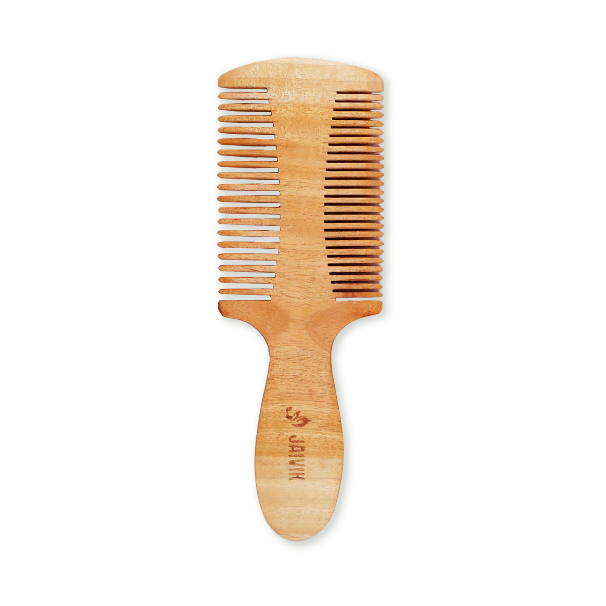 EASY BUY | Jaivik | Double Sided | Neem Comb | Wooden Comb-2