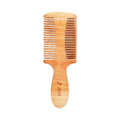 EASY BUY | Jaivik | Double Sided | Neem Comb | Wooden Comb-2