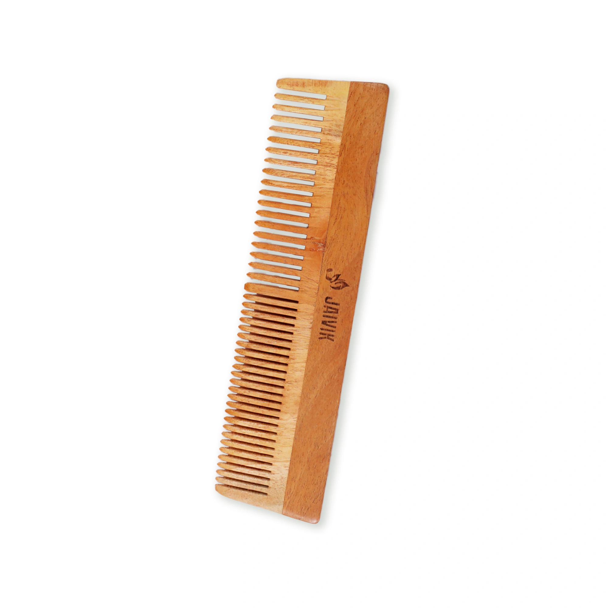 EASY BUY | Jaivik | Dual Tooth | Neem Comb | Wooden Comb-2