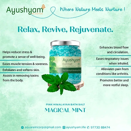 Bath Salt : Magical Mint-2
